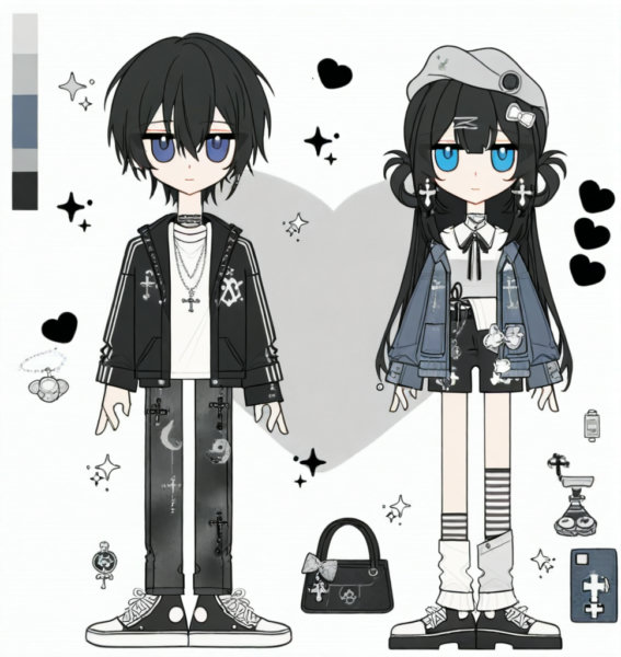 SD outfit artstyle - v1.0