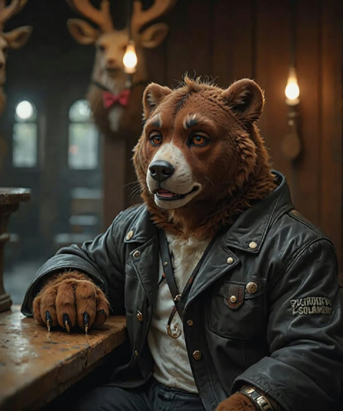 Super Realistic Anthropomorphic Animal Photography - v1.0