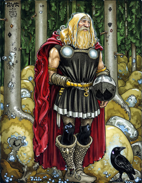 John Albert Bauer Style - FLUX