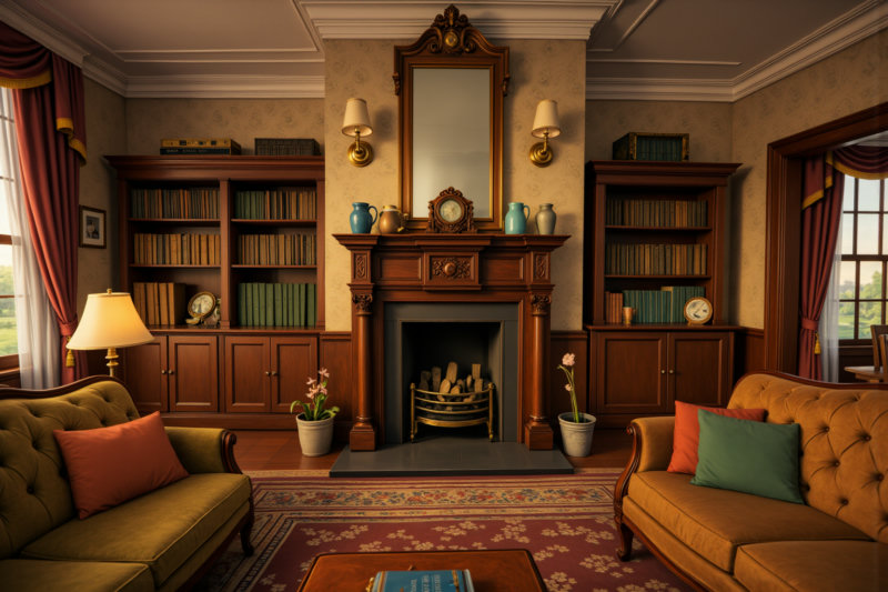 1870s British Living Room - v1.0