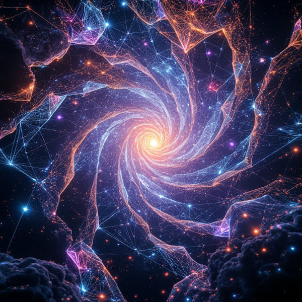 A surreal visualization of quantum geometry - V1