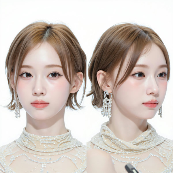 F1 Face Turn, Multi-View, Turnaround, Model Sheet, Character Design - v1.0