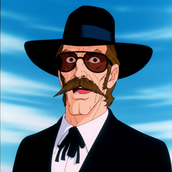 SPI Director Geller "Uomo Tigre" character from (manga series) F1D - Geller F1D v1.0
