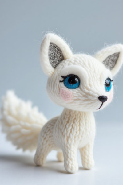 Fluffy Felt - needle_felted