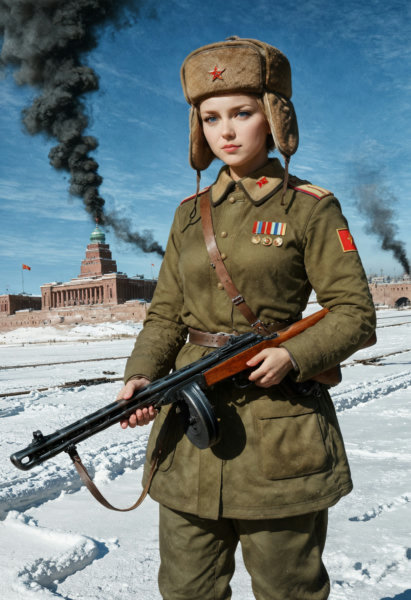 41 PPSh-41 (Soviet submachine gun) - V1