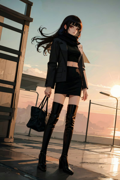 Kendoll Boots - Thigh-High Version