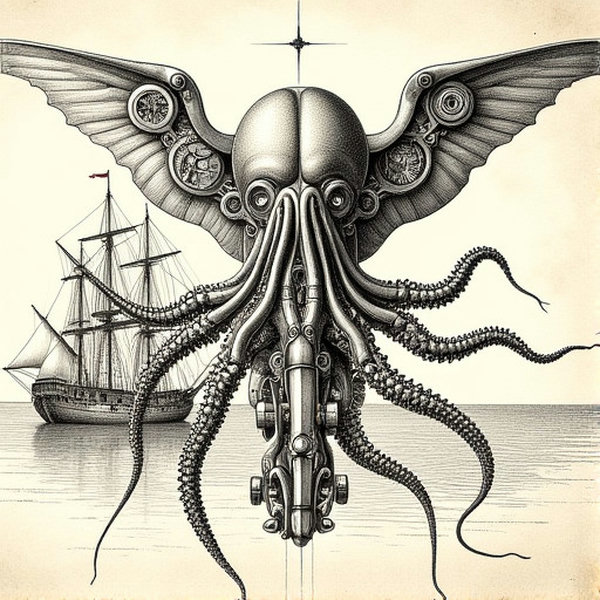 Flux-Davinci-ink-sketch-V2 - DaVinci-Ink-Sketch-Biomec