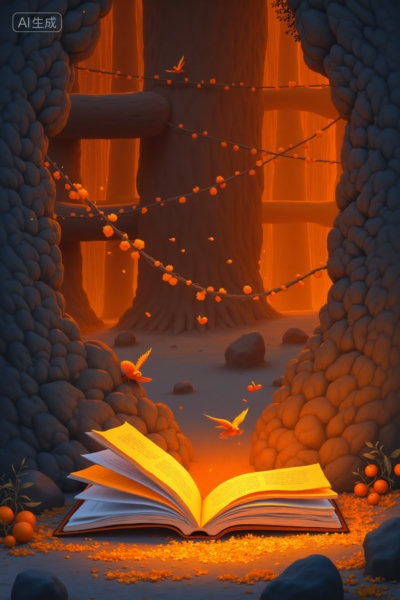 Scene | Space | Dreamlike | Surreal | Imagination | Creativity - Orange_Dream