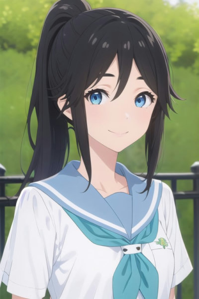 Kasaki Nozomi-Liz und ein Blauer Vogel - SD 1.5