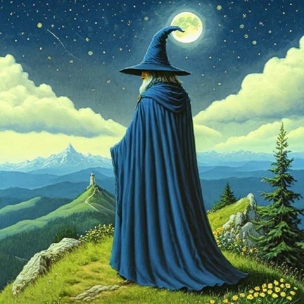 Vintage Fantasy illustration - SDXL