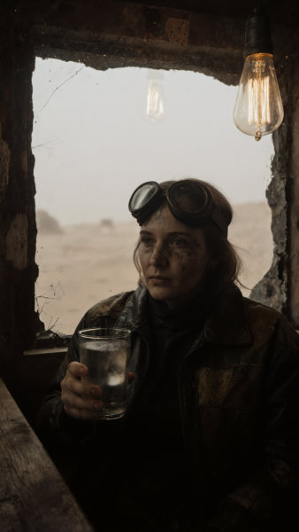 Holding glass / woman with a drink - v2.0