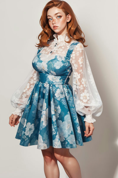 Floral Jsk Dress - v1.0