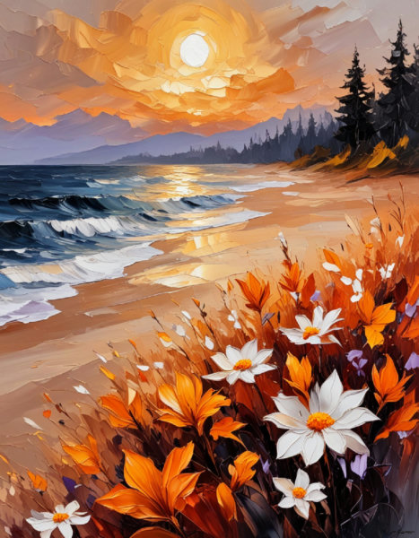 Earthy Impasto Paint - X25_b2