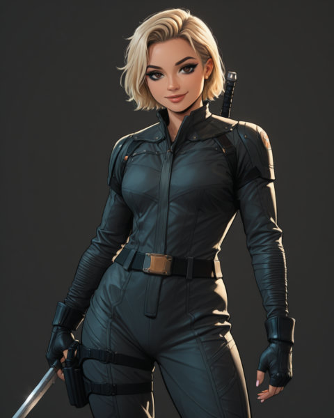 Yelena Belova - MCU Thunderbolts Costume - Marvel Comics (Illustrious) - V1