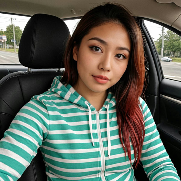 Teal and white zip up hoodie - v1.0