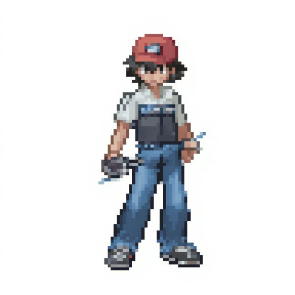 Pokemon Trainer Sprites PixelArt Flux - Flux v1