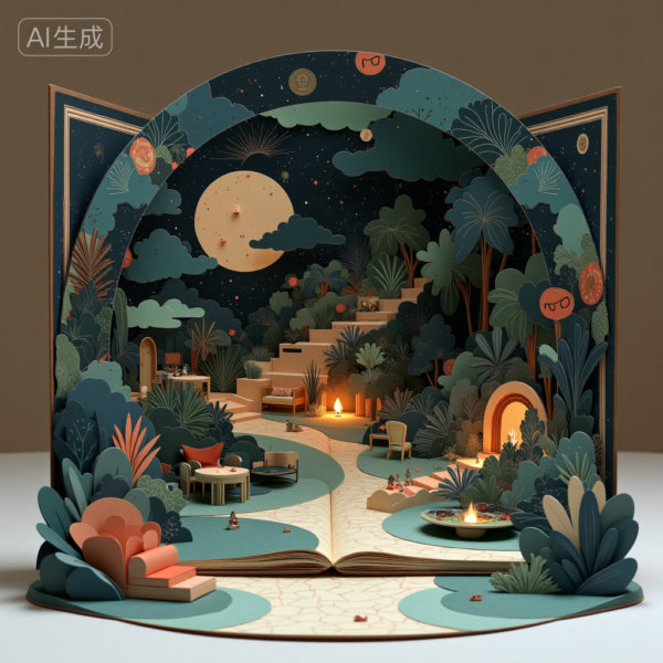 3D pop-up book | Creative design - v1.0
