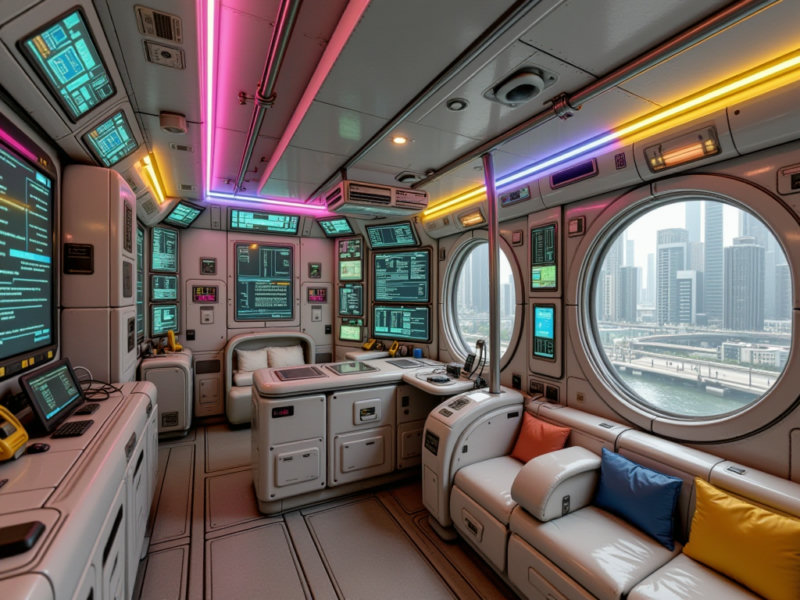Futuristic Capsule-style Apartment - v1.0