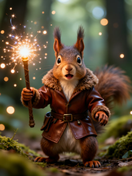 FLUX Surprised squirrel - v1.0