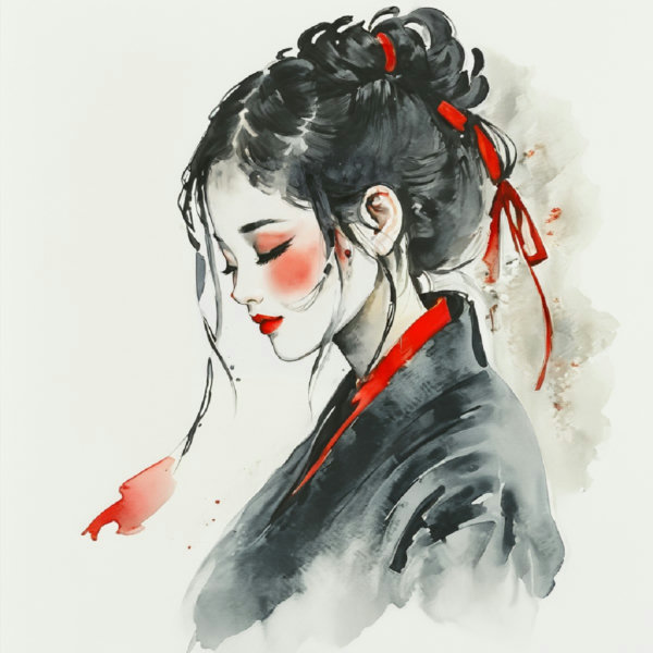 Expressive Watercolor Ink wash - SDXL
