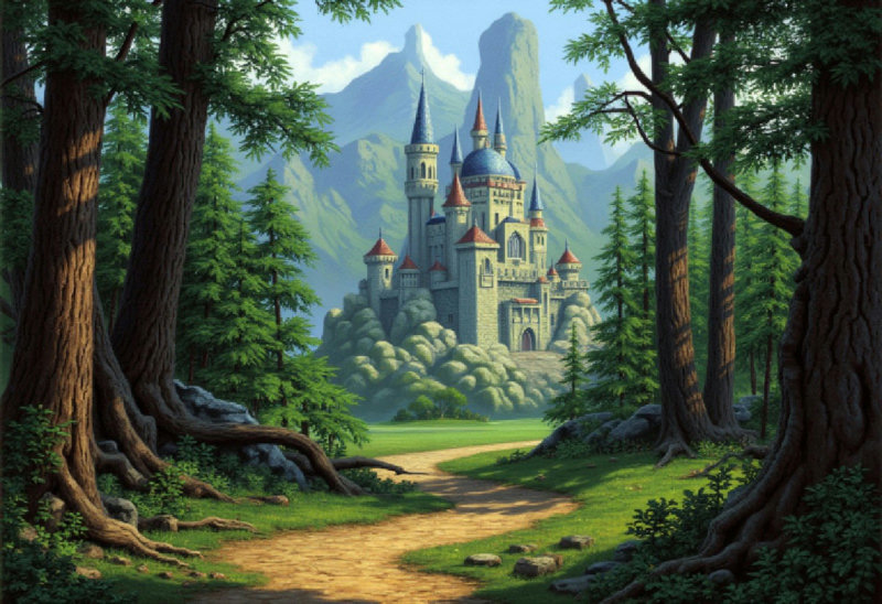 Sierra SCI1 VGA Adventure Game Backgrounds (5 Epoch Version) - V1