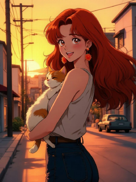 80s Anime style - v1.0