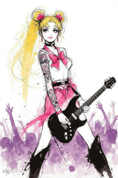 Ink Wash Niji Anime Style - v1.0