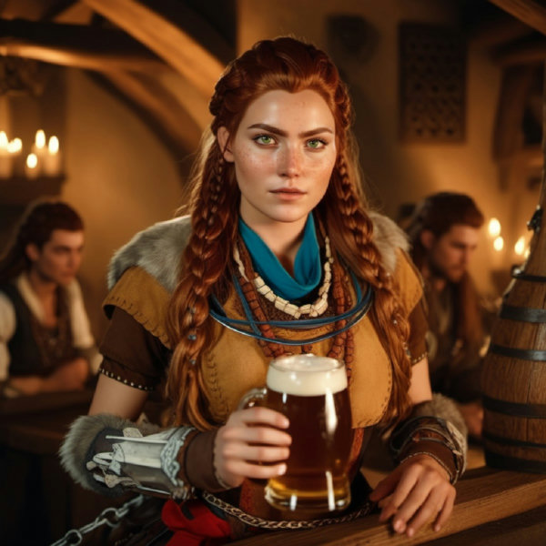 Aloy - Horizon Zero Dawn & Horizon Forbidden West - Flux1.D & SDXL Realistic - v1.0 SDXL