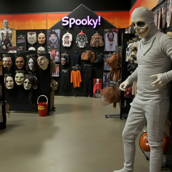 Halloween Store Interior - FluxD Halloween Store INT
