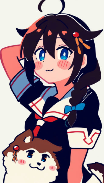 shigure_kai_ni_(kancolle)_noobxl_eps_1.0 - v1.0
