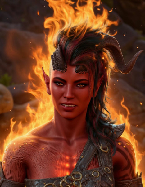 BG3 Character Pack - Flux - Karlach