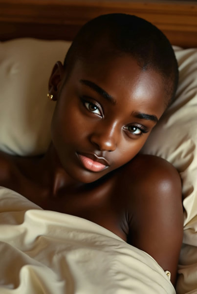 Ayanda Foxx - Original Character | Short haired African - V1