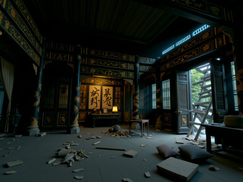 Ancient Abandoned Chinese Interior - v1.0