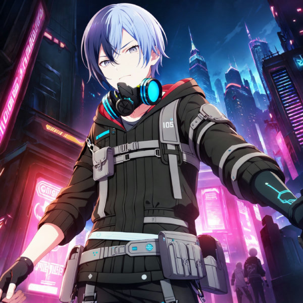 Maverick Mask Suit (Aoyagi Toya) / Project SEKAI - AnimagineXL V3.1