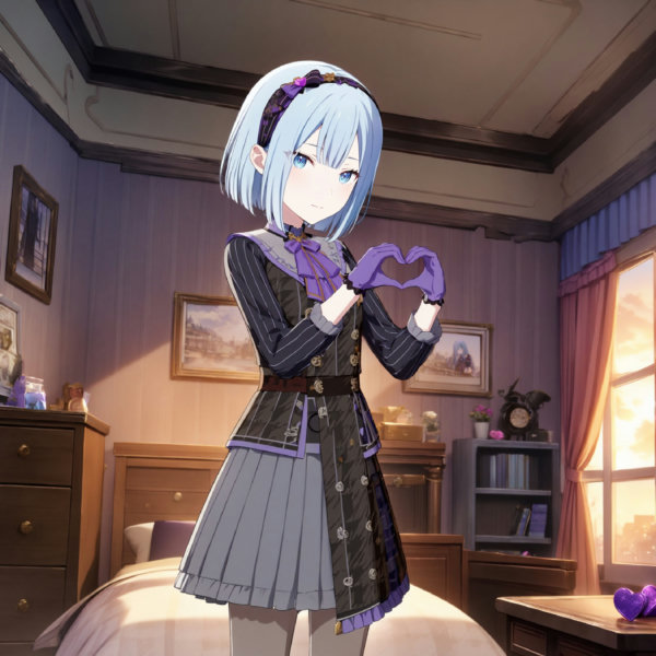 Melty Lavender (Yoisaki Kanade ) / Project SEKAI - AnimagineXL V3.1