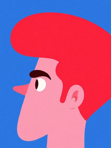 D_Flat Cartoon Style_Character Avatar Generation - v1.0