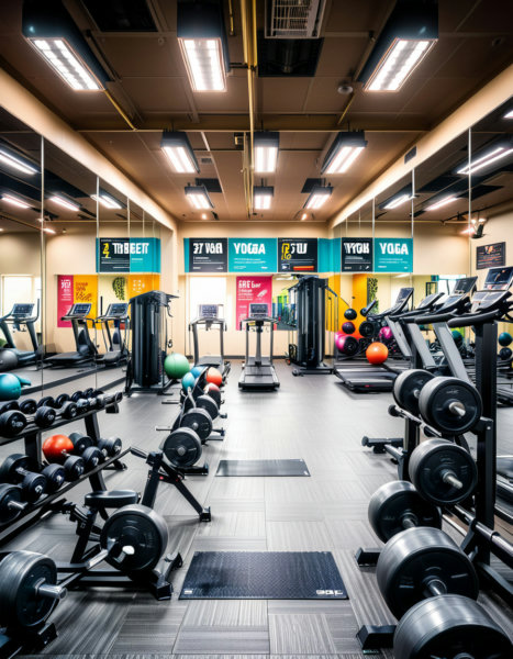 gymnasium background - v1.0