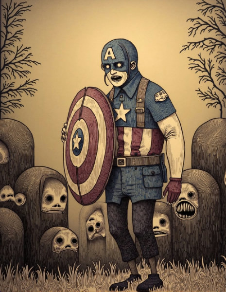 John Kenn Mortensen Style - FLUX