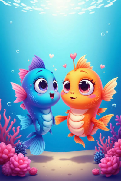 DR_Cute Cartoon Style_Fish Character Generation - v1.0