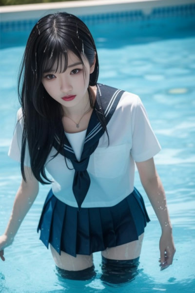 serafuku and water - v2.0