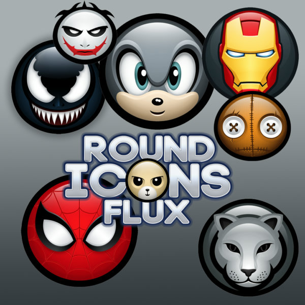 ICONS Round Flux - v0.5