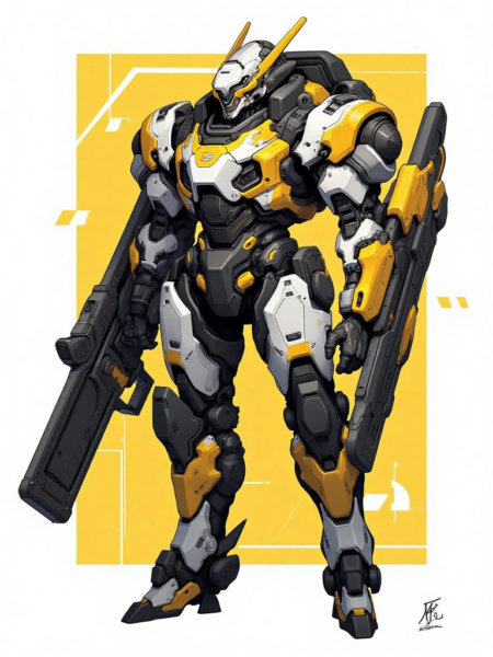 B_Mecha Design Style_Mecha Image Generation - v1.0