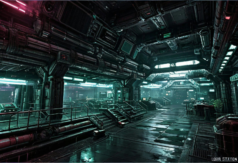 Sci-fi Space Stations - V1