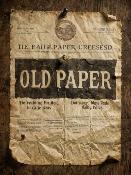 Old Paper - CE - SDXL & Flux - V01 - SDXL