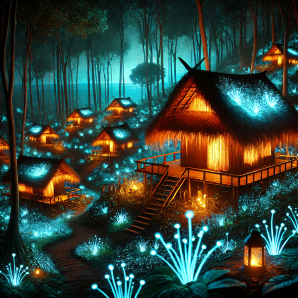 Bioluminescent World - Luminous Enchantment