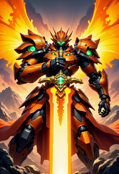 Mecha Knights - By HailoKnight - Flux