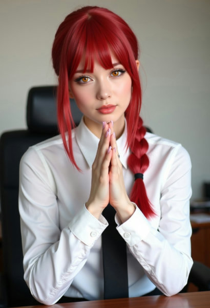 Makima (Chainsaw Man) - realistic - V1