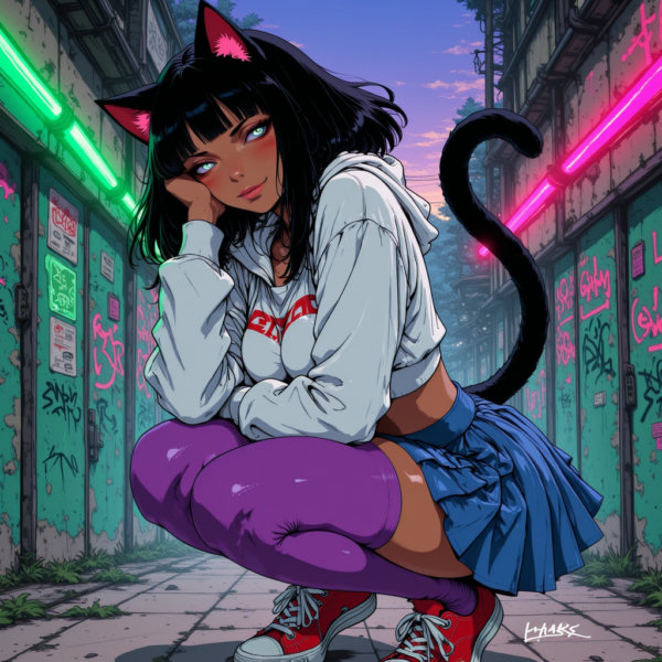 Cyberpunk Anime Style - Cyberpunk_Anime