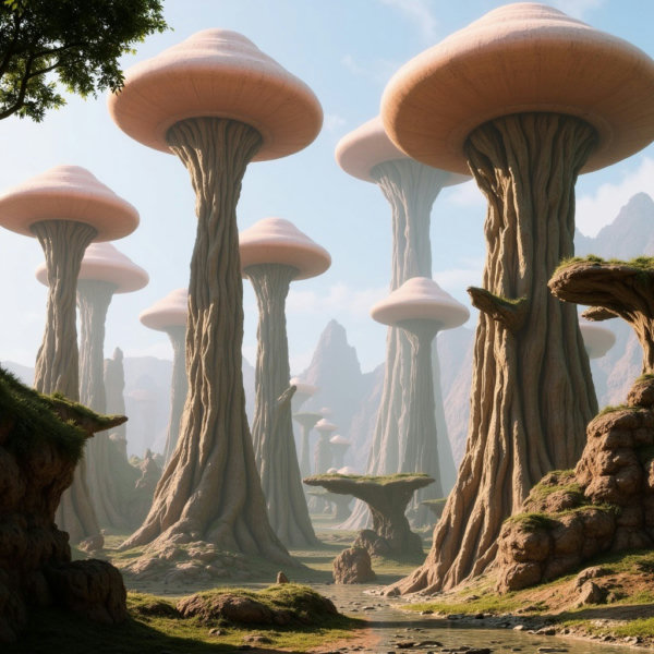 Fantasy Landscapes (FLUX) - flux v1