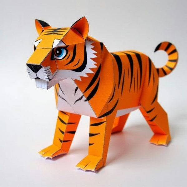 Paperfold Style - Make folded paper objects, animals and humans - FLUX v1.0